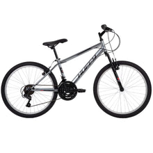 Load image into Gallery viewer, Huffy 24" Rock Creek Mountain Bike, Fits Riders 4'8" - 5'8", Gray, Adult, Men'S