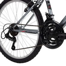 Load image into Gallery viewer, Huffy 24" Rock Creek Mountain Bike, Fits Riders 4'8" - 5'8", Gray, Adult, Men'S