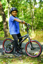 Load image into Gallery viewer, 18 In. Abyss Boy'S Freestyle BMX Bike, Charcoal Gray