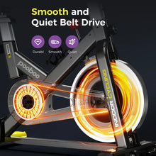 Load image into Gallery viewer, Pooboo Stationary Exercise Bike Indoor Cycling Bike Cycle Bicycle Adjustable Resistance for Home Office Cardio Workout Machine Max Weight 350 lb
